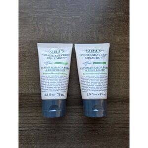 New Kiehls Close Shavers Squadron Ultimate Razor Burn Bump Relief 2.5 fl oz